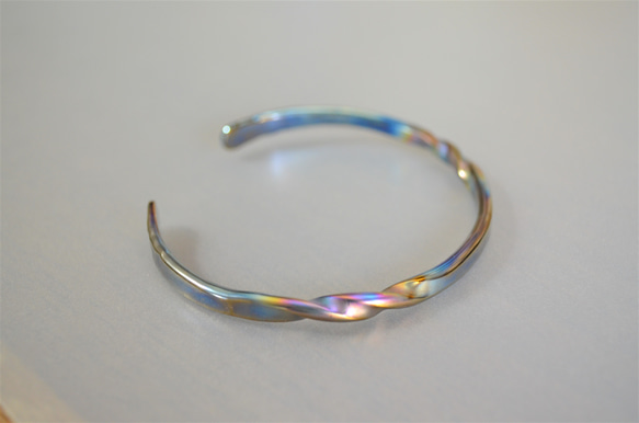 titanium bangle・転・円形モデル・C・受注生産 1枚目の画像