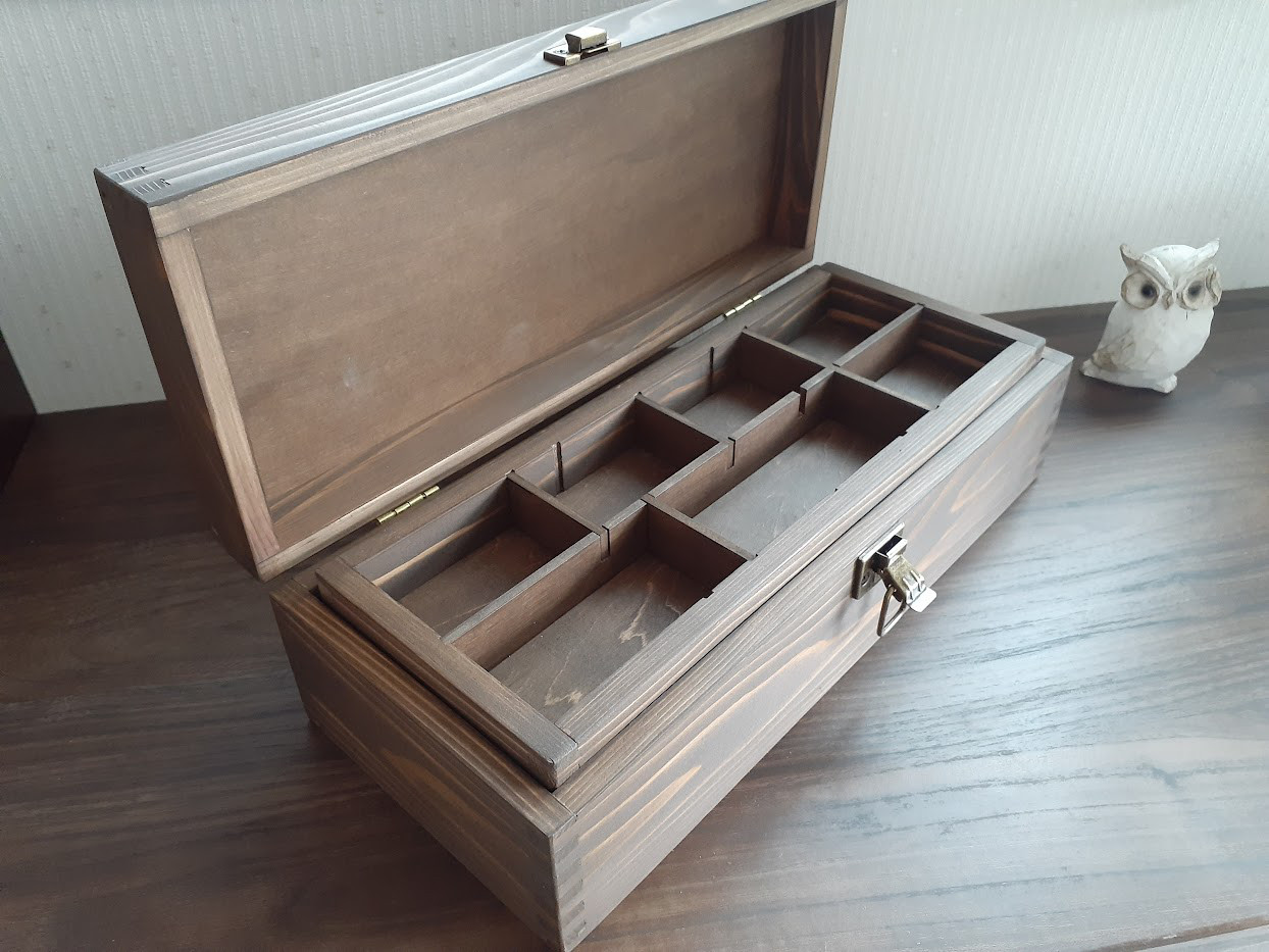 収納箱・ウォルナット　2023.5.19　在庫商品