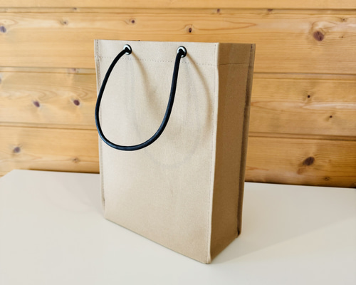 紙袋風 canvas bag タテ【A5】 エコバッグ・サブバッグ HANPER 通販
