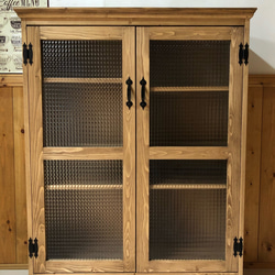 食器棚ロータイプ オーダー可 サイズオーダー キッチン収納家具