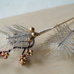 【松葉の簪】白無垢花嫁へ～特別な節目を彩る ‟髪飾り” ～ 5枚目の画像