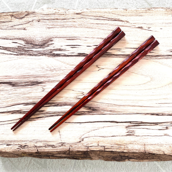 老紅木 箸 手作り 箸・箸置き けんけん 通販｜Creema(クリーマ) 15935060 
