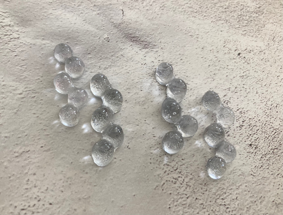 AMATSUBU 雨粒　きらりと輝く水滴のピアス 4枚目の画像