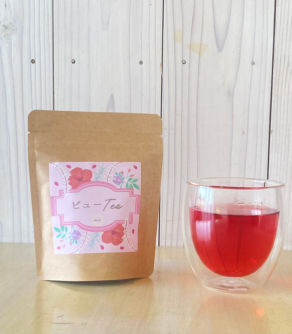 飲む美容液ハーブティー♡〜うるつやビューTea〜【Leaf 20g】or 【TEABAG5個】 4枚目の画像