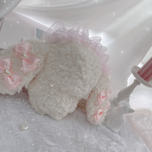 量産うさぎ(U⸝⸝- -⸝⸝U) ぬい服♡ 着ぐるみ♡ ぬいぐるみ Fu