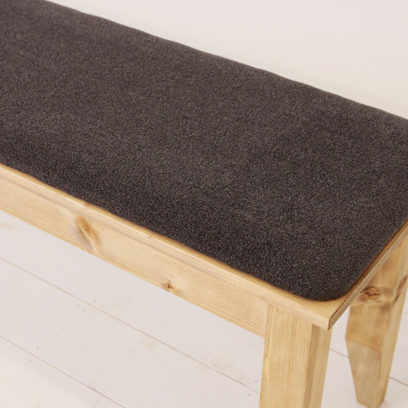 [送料無料] 無垢 ダイニングベンチ 長椅子 腰掛け [受注製作] 16-43f ：無料