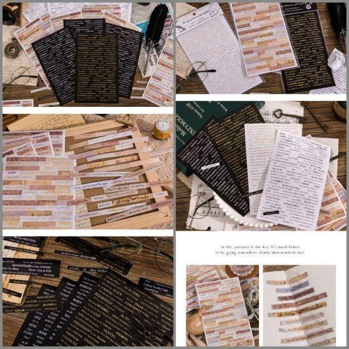 80サイズ　コラージュ素材　ジャンクジャーナル　紙もの　ステッカー　まとめ売り 楽天市場】福袋 12点 コラージュ 素材 シール ステッカー 和紙