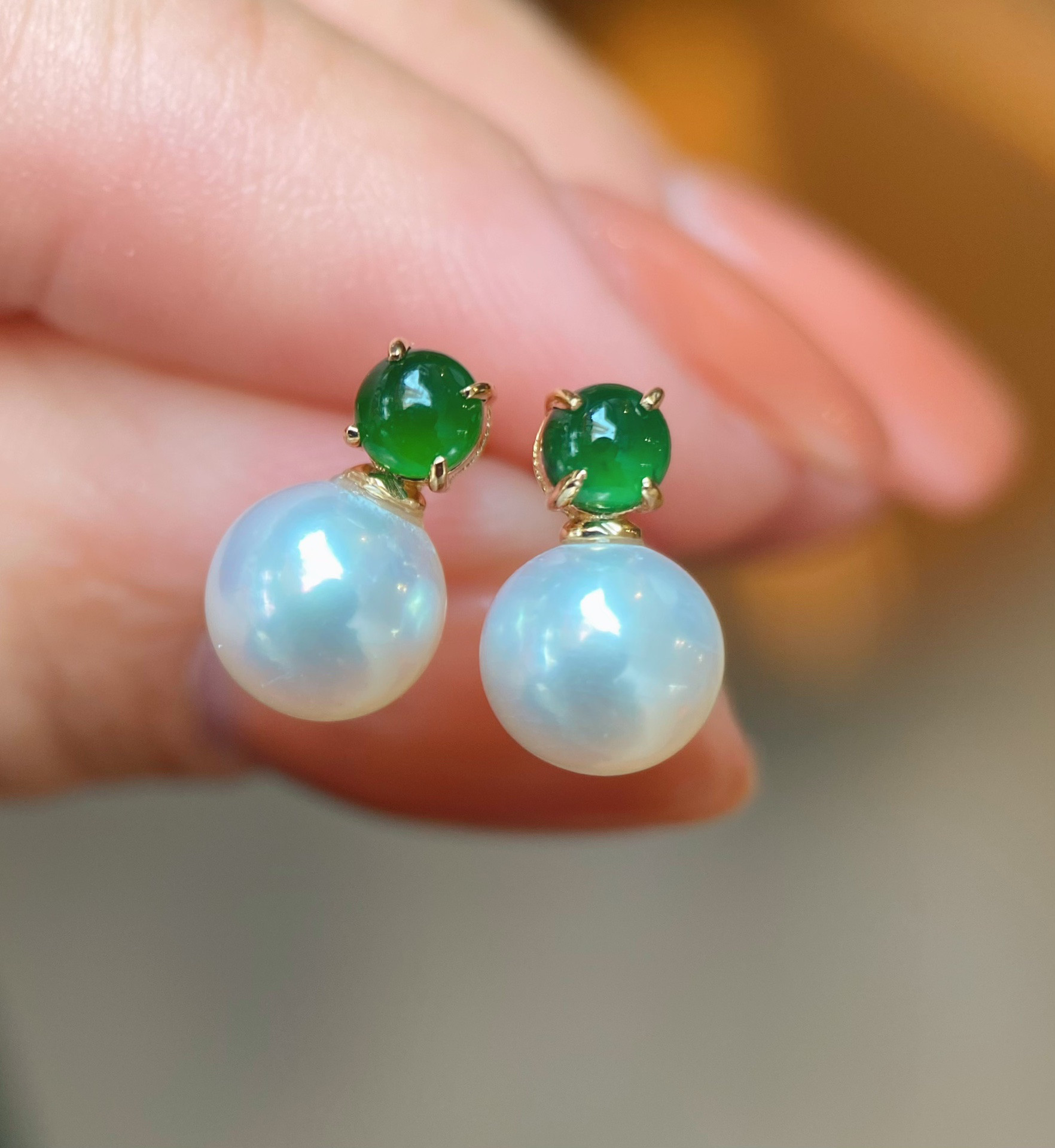 期間限定】 淡水真珠 ピアス6.5-7mm k18 ピアス（スタッド・一粒