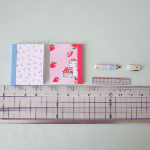 ミニチュア文房具セット】ミニチュア・リカちゃん・りかちゃん