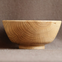 木製 ご飯茶碗（ナラ）no.10 4枚目の画像