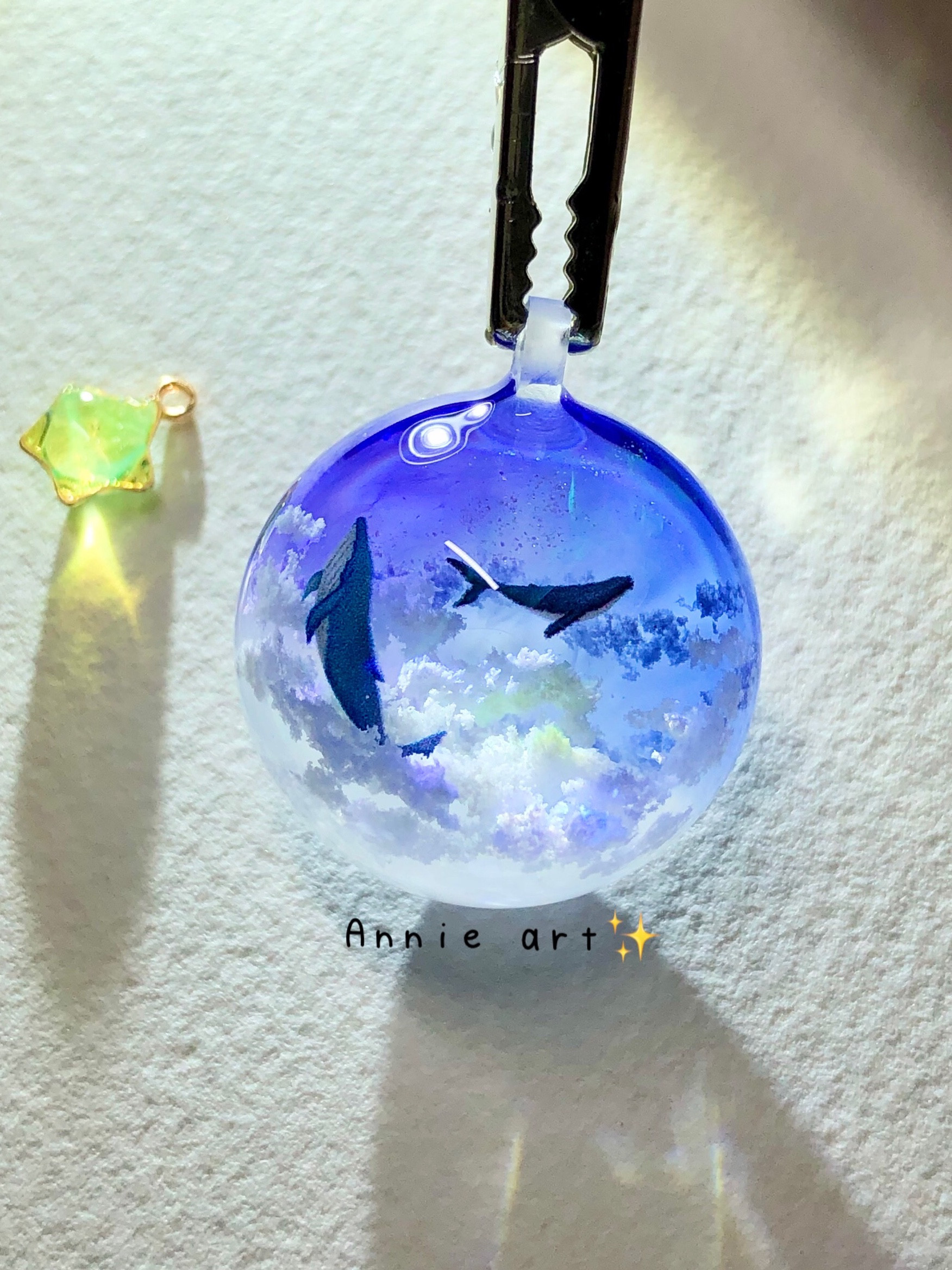 藍様おまとめ。レジン キーホルダー ペンダント 藍様おまとめ。レジン キーホルダー ペンダント