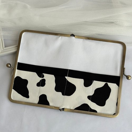 スッと！カチッと！ 母子手帳 ケース がま口 コンパクト スリム S