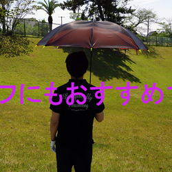 サイレントアンブレラ 高密度　降雨騒音低減　雨晴兼用　傘　日本製　職人手作り　丸安洋傘　ＳUKMA　ネイビ－ 16枚目の画像
