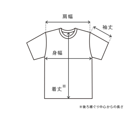 「手描きTシャツ② ライトオリーブ 80」ワケあり作品　現品限り 5枚目の画像