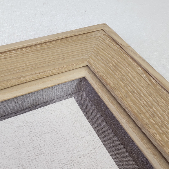 [定制] 天然木材實木白蠟木盒型相框 SM 尺寸 第2張的照片