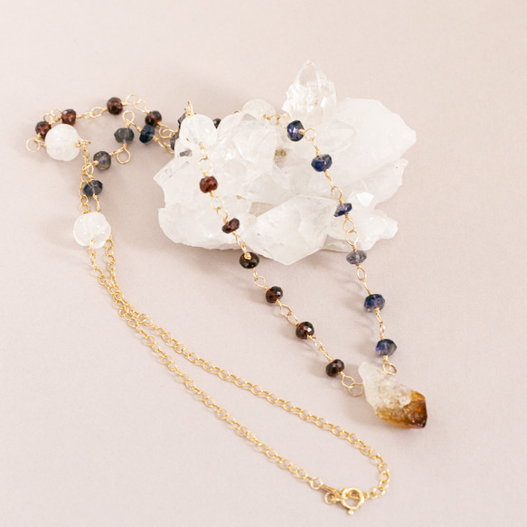 グリーンターコイズとトルマリンのリボンブレス　スピネルを添えて♡　14Kgf グリーンターコイズとトルマリンのリボンブレス スピネルを添えて