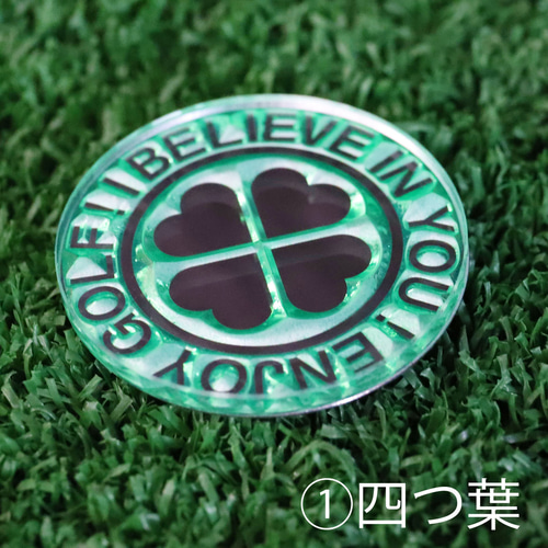 新商品】3D立体彫刻 ゴルフマーカー Φ30 その他アクセサリー