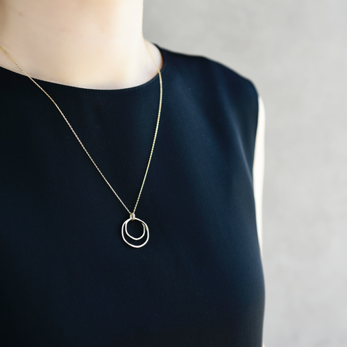 シルバー or ゴールド【サージカルステンレス ・ ネックレス】メガネ