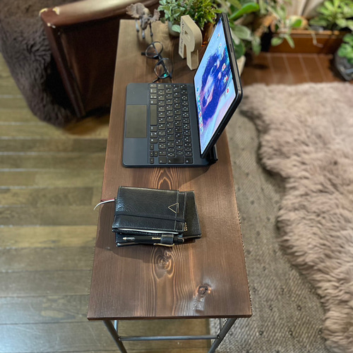 オーダーメイド 職人手作り ミニテーブル サイドテーブル 白家具