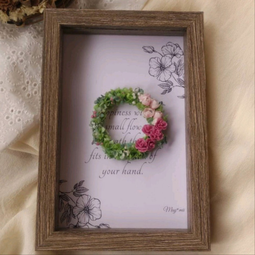 手のひらの幸せリース7