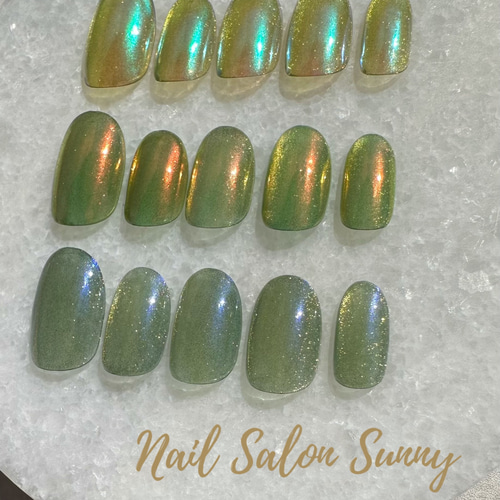 ネイルチップ＊ マグネットネイル/マグネット/enoi/オーロラ/うるパ  