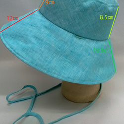 日よけの大きな帽子＝30＝ 4枚目の画像