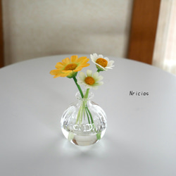 小花を飾りたい♪✿クレイフラワー マーガレット NO.MWM5ーY9B 12枚目の画像