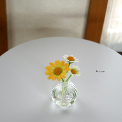 小花を飾りたい♪✿クレイフラワー マーガレット NO.MWM5ーY9B 15枚目の画像