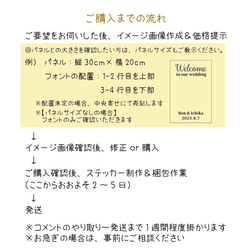 ウェルカムステッカー｟デザイン相談可｠ 7枚目の画像