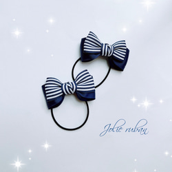 再販】キラキラ夏リボン♡在庫1点 インド刺繍 花柄 水色 リボン