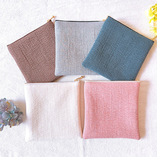 フラットポーチ☆ハンカチ☆ハンドメイド☆オーダーページ【34】