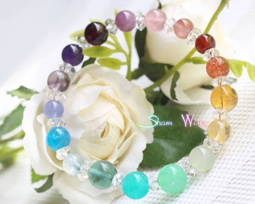 クリソプレーズ　天然石ブレスレット 38834a743f3b06e6fc1ba285e7ef62