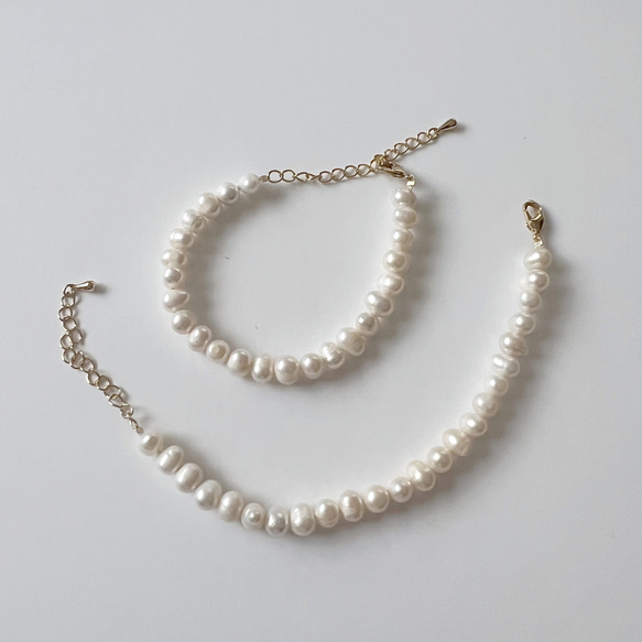 淡水真珠：pearl bracelet (MTN) 4枚目の画像