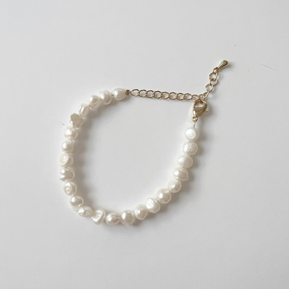 淡水真珠：pearl bracelet (MTN) 2枚目の画像