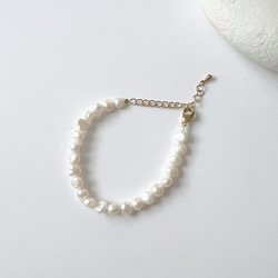 淡水真珠：pearl bracelet (MTN) 1枚目の画像