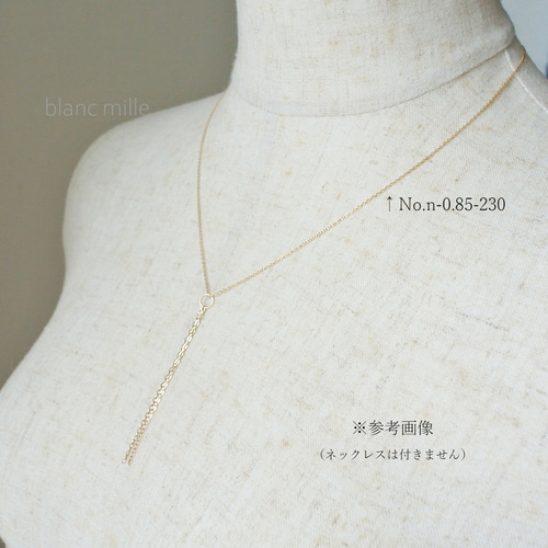 k18 WG ラリマー　チャーム　トップ　ネックレス l66-3984.jpg