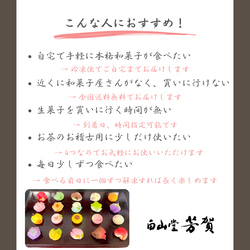 【送料無料】おまかせ季節の上生菓子4個入り 誕生日 プレゼント 贈答 ギフト 手土産 和菓子 練り切り 本格派 高級 5枚目の画像