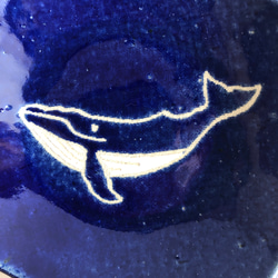 稜花小皿（クジラ） 2枚目の画像
