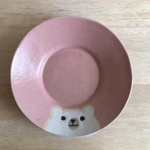 マザキユキ くまさんのお皿