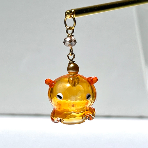 メンダコのガラスドーム かんざし かんざし はな's works 通販
