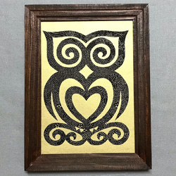 フクロウ（梟） 切り絵 のおすすめ人気通販｜Creema(クリーマ) 国内