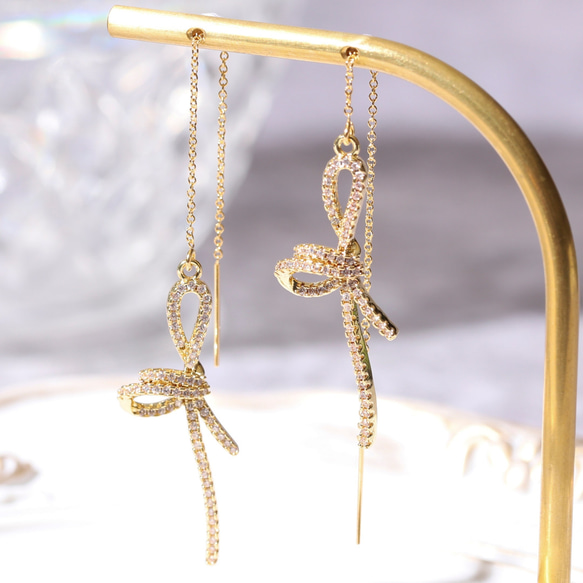 ファンシー　レクタングル　カービング　アシメ　14kgf ピアス ファンシー レクタングル カービング アシメ 14kgf ピアス 再販