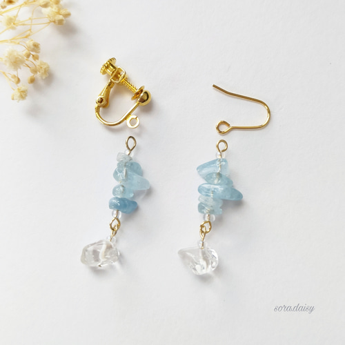 シンデレラアクアマリン ピアス j407144-1.jpg