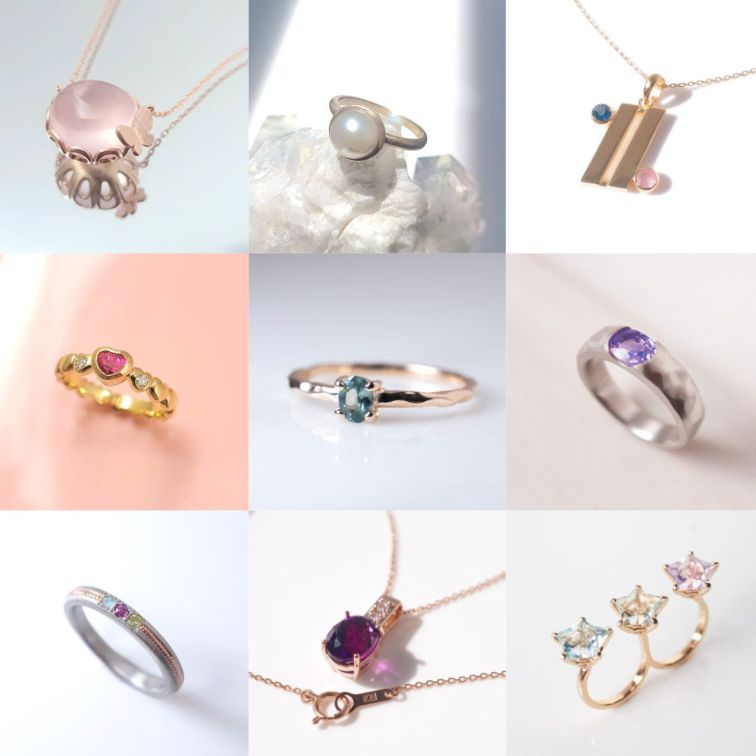 【制作事例①】ルースの持ち込み可！世界に１つだけのオーダーメイドジュエリー