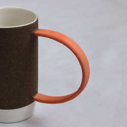 TWO TONE MUG MINI ミニマグカップ 80ml RUHIGEKERAMIK ビンテージハンドル 韓国 5枚目の画像