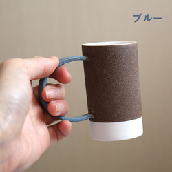 TWO TONE MUG MINI ミニマグカップ 80ml RUHIGEKERAMIK ビンテージハンドル 韓国 9枚目の画像