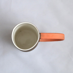 TWO TONE MUG MINI ミニマグカップ 80ml RUHIGEKERAMIK ビンテージハンドル 韓国 3枚目の画像