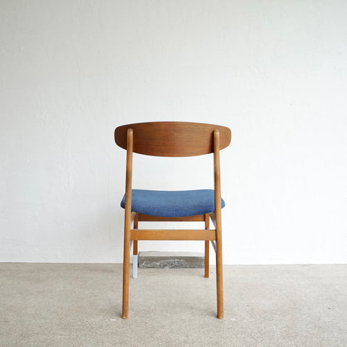 北欧ビンテージ/ペイント/ダイニングチェア/チーク&ビーチ/デンマーク