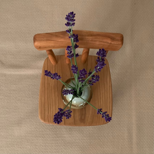 小さい椅子 インテリア 花台 木工作品 ウィンザーチェア その他