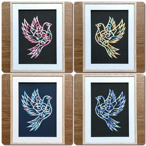 カラスの油絵◆1点物絵画◆アイヌ模様/パワーアート/真作/作者サイン入り Amazon.co.jp: カラスの油絵 1点物絵画 アイヌ模様 パワーアート 真作